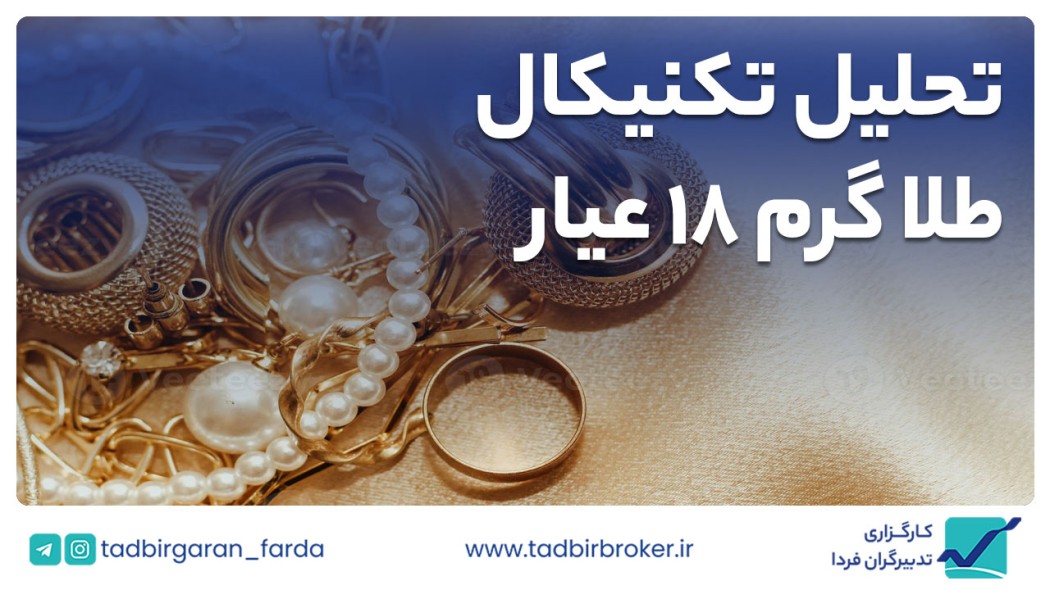 تحلیل تکنیکال شاخص طلا گرم 18 عیار