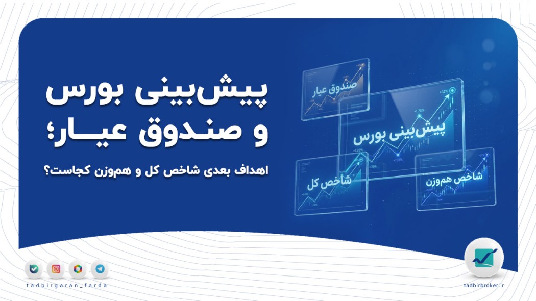 پیش‌بینی بورس و صندوق عیار؛ اهداف بعدی شاخص کل و هم‌وزن کجاست؟