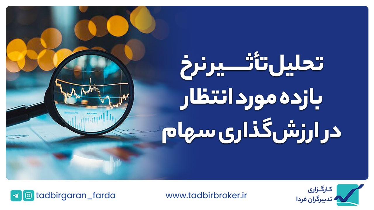 تحلیل تأثیر نرخ بازده مورد انتظار در ارزش‌گذاری سهام