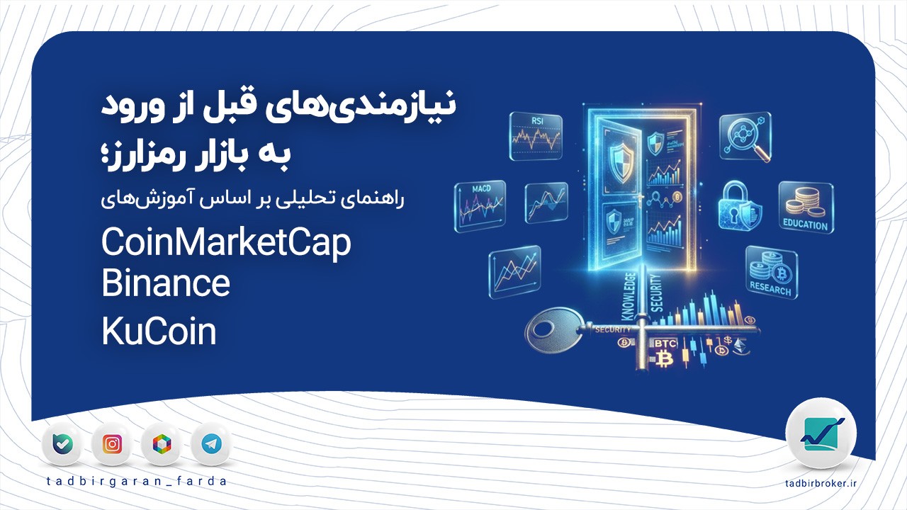 نیازمندی‌های قبل از ورود به بازار رمزارز؛ راهنمای تحلیلی بر اساس آموزش‌های CoinMarketCap، Binance و KuCoin